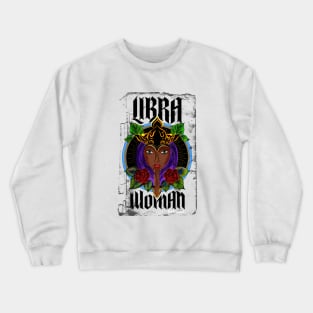 Libra woman Crewneck Sweatshirt